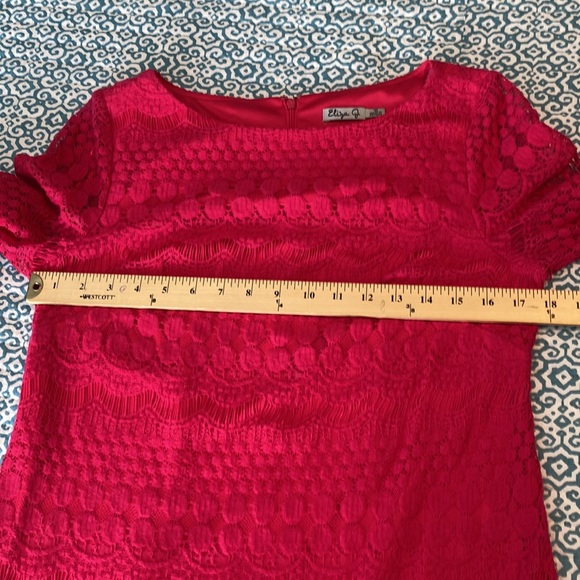 Eliza J Lace Pink Dress size 10 - Picture 11 of 14